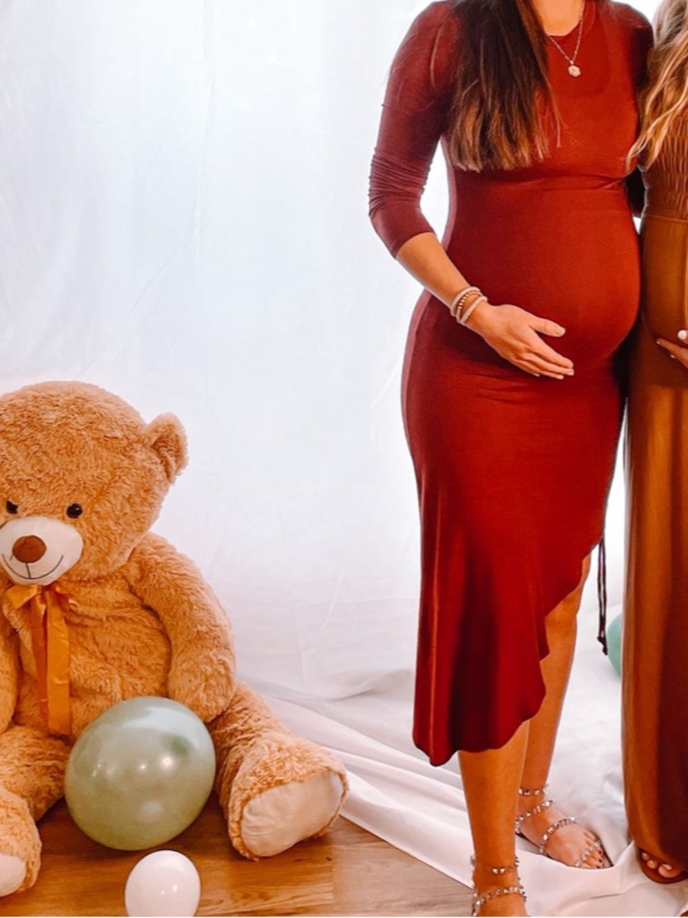MATERNITY Maroon dress